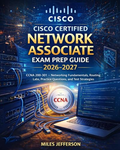 Cisco Certified Network Associate Exam Prep Guide 2026–2027: CCNA 200 301 – Networking Fundamentals, Routing Labs, Practice Questions, and Test Strategies