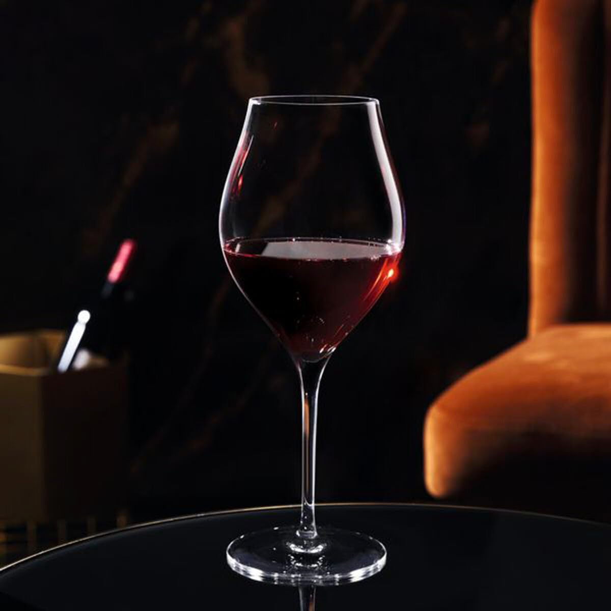 Chef & Sommelier Set de 6 copas de vino Exaltation de krysta 75 cl | Transparente, Krysta, formato alto, acabado brillo, 75 cl, 6 piezas, borde fino