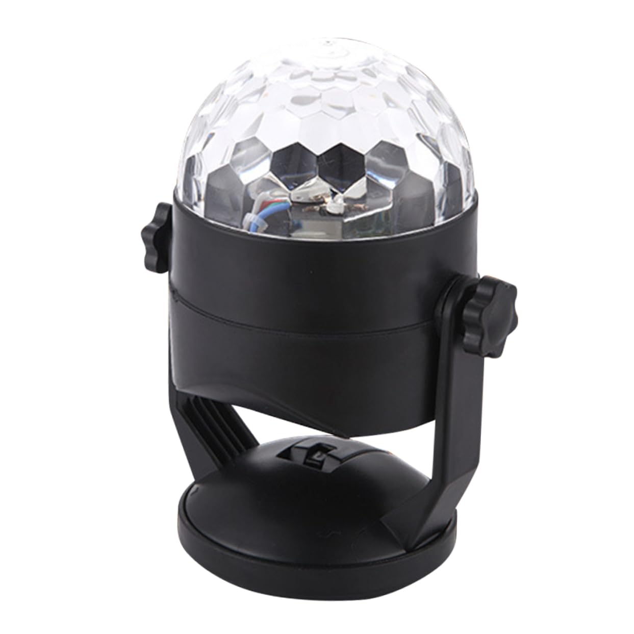 Lampe de scène LED ventouse pour éclairage de Noël en ABS noir - 8