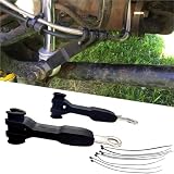Do Wrangler JK JL 2007-2023 2 4 drzwi AX48-1101255 przedni przewód hamulcowy kotwica przewód hamulcowy zestaw części wspornika połączeń śrubowych