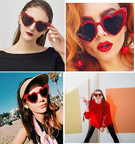 Storycoast Heart Shaped Sunglasses For Women Girls Ladies Vintage Goggle Mod Sun Glasses Shades #TOP4