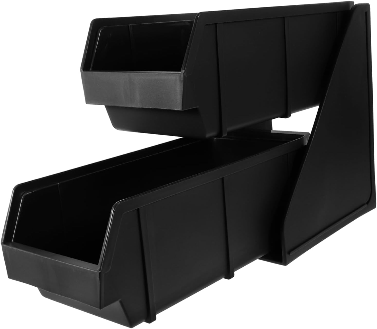 Station Organizer Coffee Bar Accessories Countertop Storage Rack Straw Condiment Holder