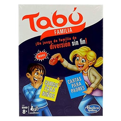 Hasbro Gaming- Taboo Familia Juego de Mesa, Multicolor (E4941105) | Ya disponible en tu tienda friki favorita! En mundofriki.es!