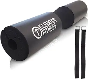 Squat Pad - Elevator Fitness™ - Barbell Pad For Squats, Lunges, And Hip Thrusts - Foam Sponge Pad - Provides Relief To Neck And Shoulders While Training