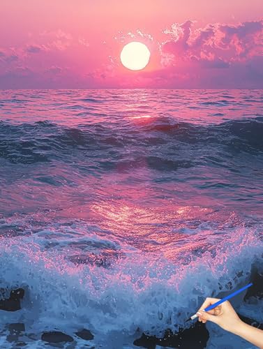 G C Paint by Numbers for Adults  hG DIYyCgoCio[ l̂߂̃NGCeBuȎ io[yCg  uV/ANyCgLbg q S H?? z[ ItBX Mtg