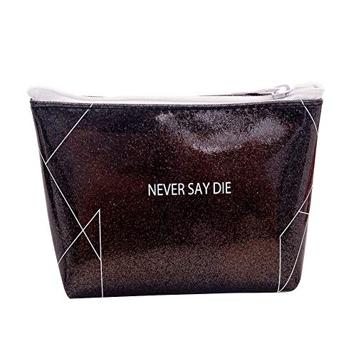 Preisvergleich Produktbild jingyuu 1 Stück PVC Mini Schwarz Schlüssel Brieftasche Münztüte Aufbewahrungstasche Geldbeutel Täschchen Kosmetik Make-up Tasche für Speicherschlüssel, Geld, Make-up 12 * 9cm