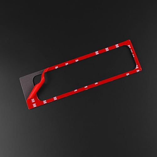 Miniatura 8 de AIRSPEED Para BMW M5 E39 Cubierta del marco de la caja del reposabrazos de la consola central, calcomanía de fibra de carbono accesorios interiores