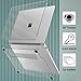 FINTIE Case Compatible with Microsoft Surface Laptop 5/4 / 3 Model 1951/1868 - [Snap-On] Clear Hard Shell Cover Fit 13.5 inch Touch Screen w/Metal Keyboard, Crystal Clear