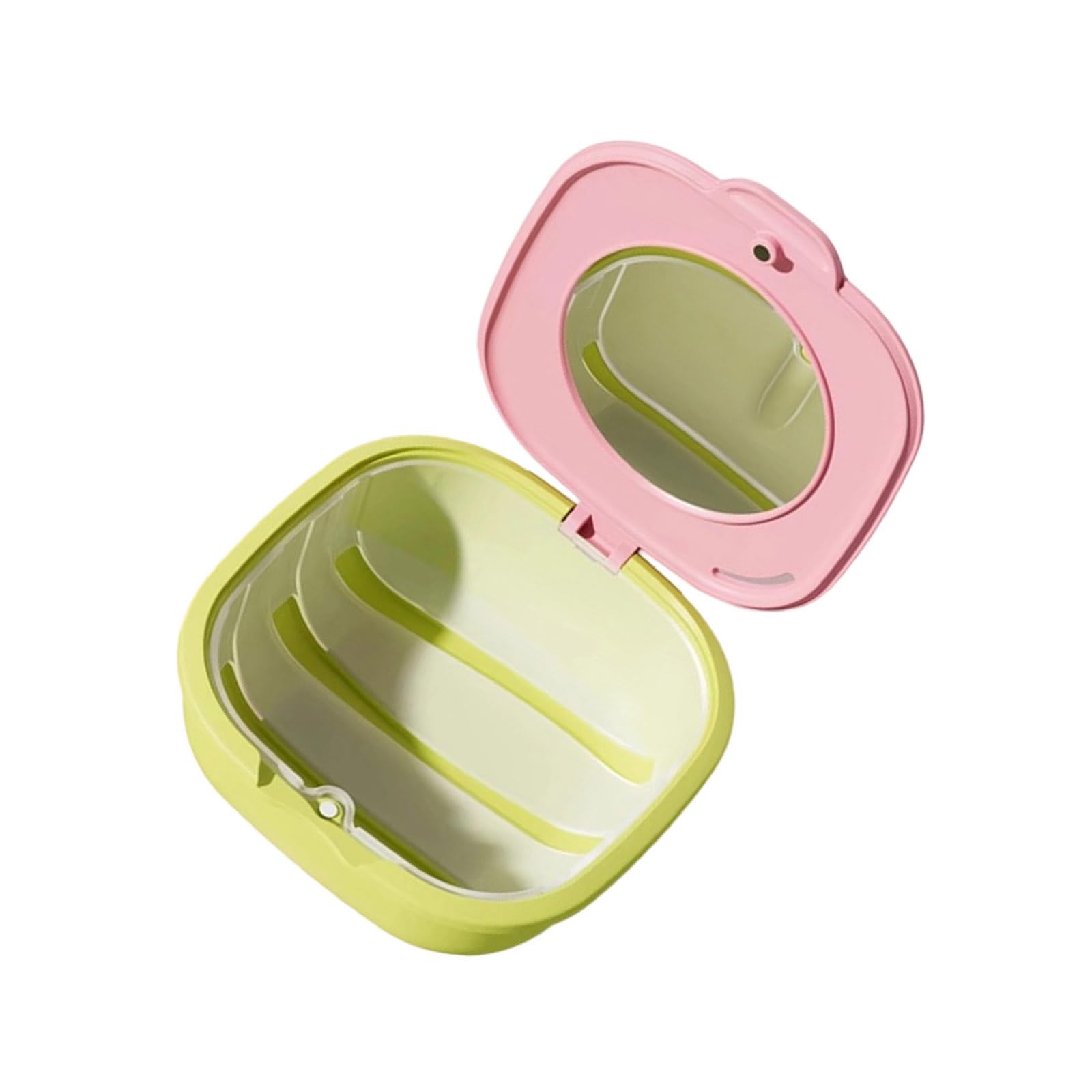 Jazuaiao Thin Simple Invisible Aligner Holder Case for Daily Use Sturdy Dustproof Storage Solution for Appliances Invisible Aligner Case