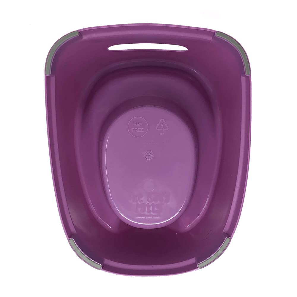 Mini Potty for Elimination Communication | Early Potty Training | Portable and Lightweight Design | Promotes Full Potty Independence | EC Child Potty Training Toilet (Dusty Lavender)
