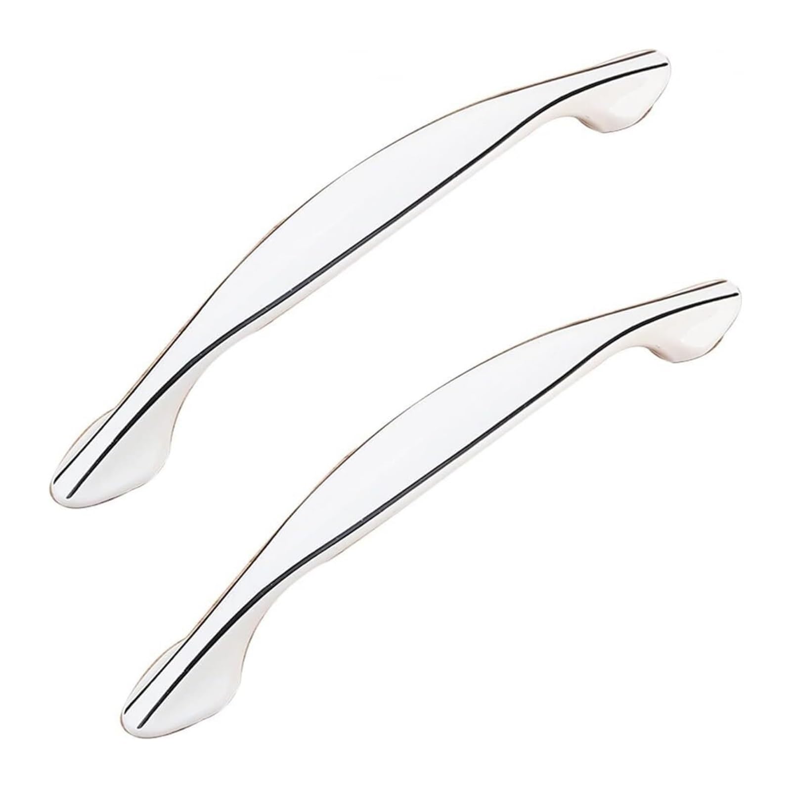 Voplivat B Kitchen Cupboard Handles, Aluminum Ow Pull Handles 2 Pcs Multicolor Multiple Sizes For Cabinet Drawer(,Hole Distance 96Mm)