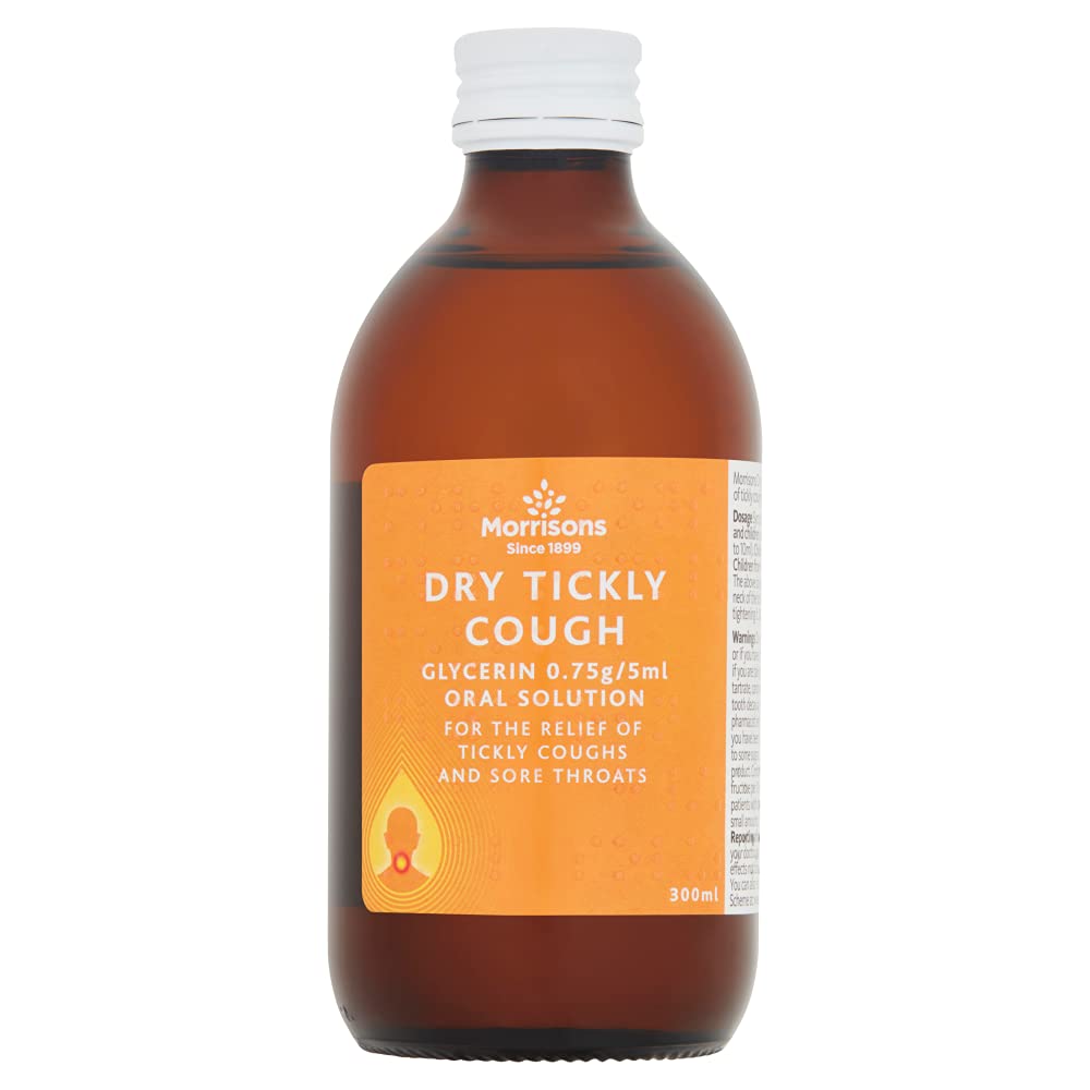 Morrisons Dry Tickly Cough, 300 ml