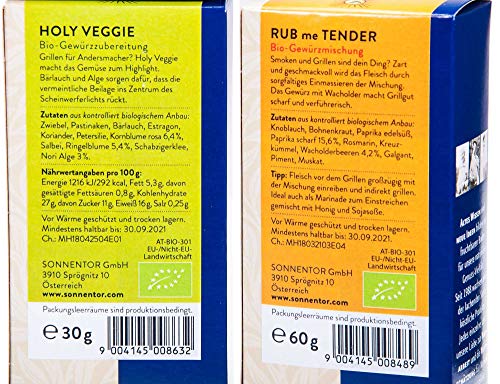 Sonnentor Bbq Kruiden Sixpack, 1 Units - Afbeelding 8