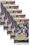  Yugi.Oh Phantom Rage - 5 Booster - Deutsch + 100 Collect-it Hüllen