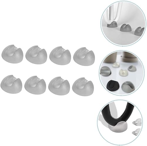 Miniatura 6 de OSALADI Protector de pie de silla, 8 uds, posavasos transparentes, protector de alfombra transparente, muebles para el hogar, protectores para patas