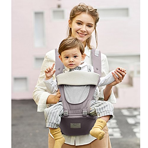 SONARIN 3-in-1 All Season ademende hipseat babydrager, zonnewering, ergonomisch, multifunctioneel, eenvoudig om mee te… - Image 3
