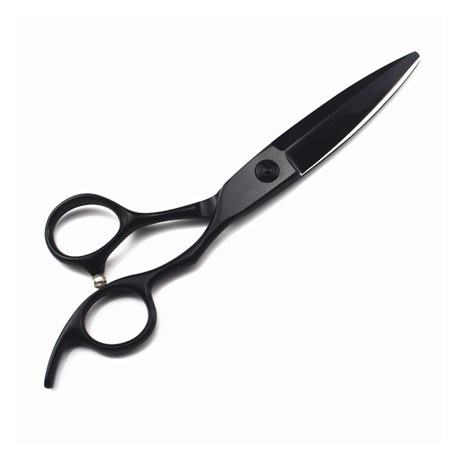 Gzslkscd Black Shears For Hair Cutting 6'' Wicker Barber Scissors, Hair Cut, Thinning Haircut, Hair Clippers, Hairdresser's Scissors, Hairdressing Scissors Hair Cutting Kit (Color : ) ( B)