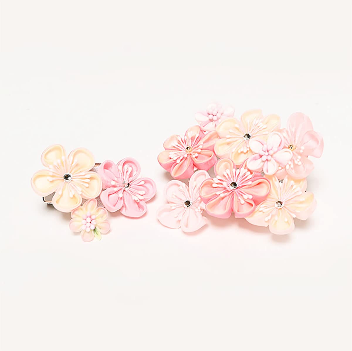 7号 羽子板 ピンク アクリルケース フラワー 羽子板】【摘み細工羽子板】7号夢花つまみ細工羽子板パールピンク