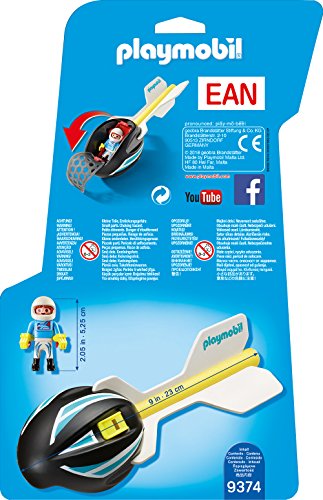 Playmobil 9374 Pilote Et Fusée Des Airs - vue 4