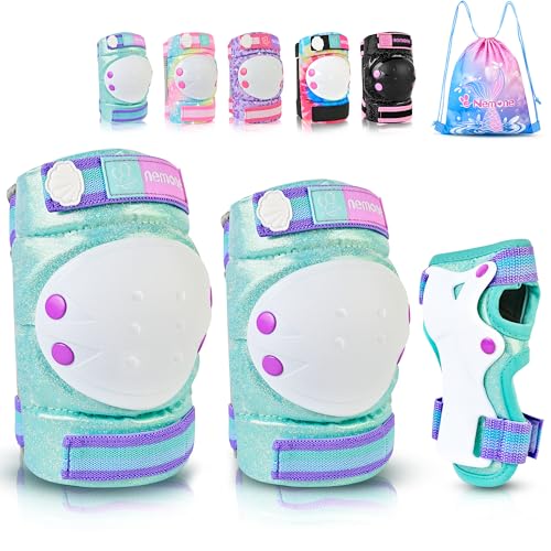 NEMONE Knee Pads for Kids Girls Boys with Drawstring Bag - image 1