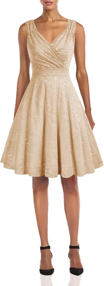 a line glitter dress