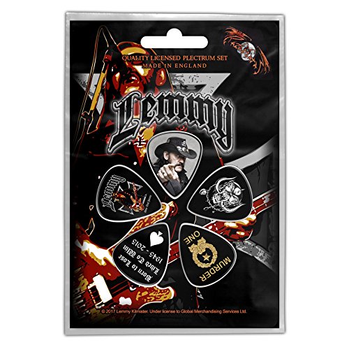Lemmy plectrum pack - 5 guitar picks - Motorhead