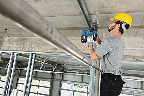Bosch Professional 18V System Akku Bohrhammer GBH 18V-26 F (inkl. 2x 6.0Ah, GAL 1880 CV, Zusatzhandgriff, Tiefenanschlag, Maschinentuch, SDS plus Schnellwechselbohrfutter, Einlage, L-BOXX) – Bild 5