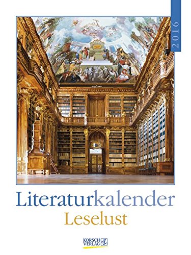 Leselust 2016: Literatur-Wochenkalender