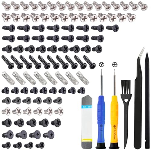 ZHUROUPU Kompletter Schraubensatz für Nintendo Switch OLED Konsole, Reparatur Kit kompatibel mit für Nintendo Switch OLE...