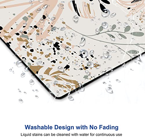 Armanza Mouse Pad, Abstract Art Mouse Pad, Premium-Textured Computer Mouse Mat Square Waterproof Non-Slip Rubber Base Mousepad For Office Laptop #TOP4