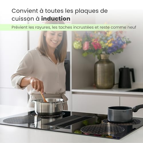 MoreCore Protection Plaque Induction, Protege Plaque de Cuisson, 6 Pièces – vue 3
