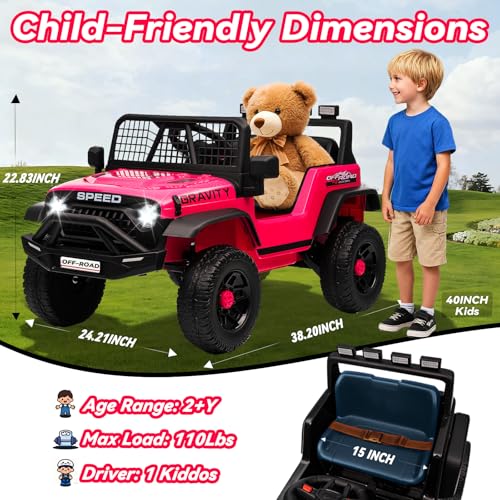 24V 4WD Ride on Truck