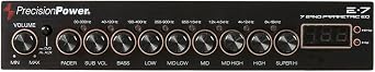 Precision Power E.7 1/2 DIN 7-Band Parametric Equalizer with LED Display