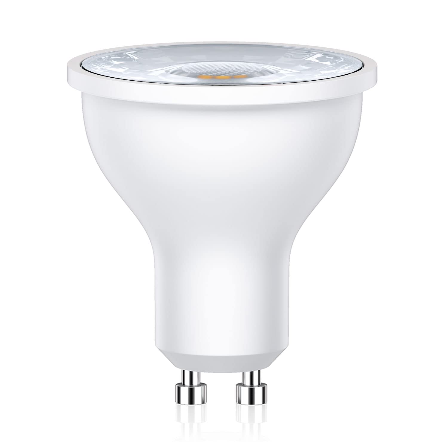 ledscom.de Apparecchio da incasso a terra BOFU per esterni, IP67, girevole, acciaio inox, rotondo, Ø 150 mm; incl. GU10 LED 468lm bianco caldo