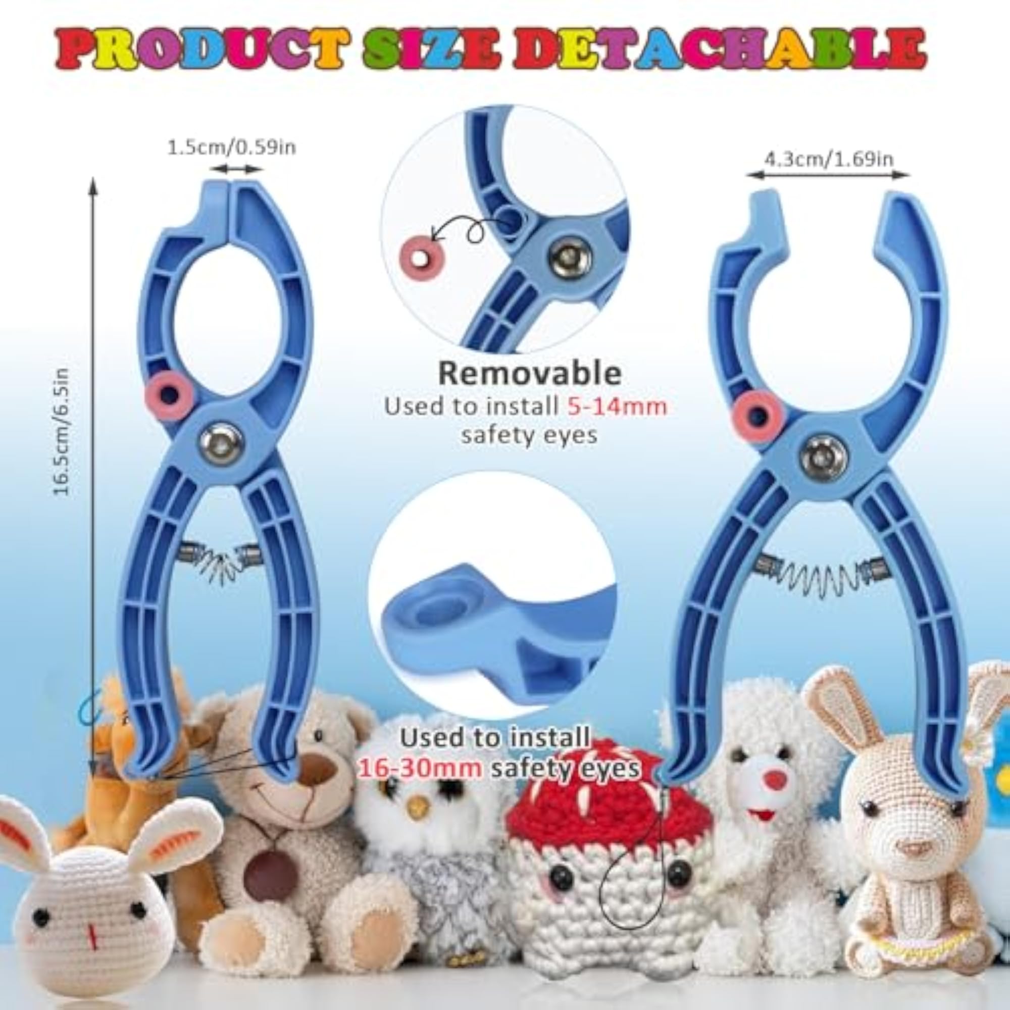 Safety Eye Tool for Amigurumi and Craft Projects