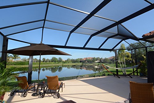 Phifer 3026270 Tuffscreen, 84" X 100', Black #TOP2