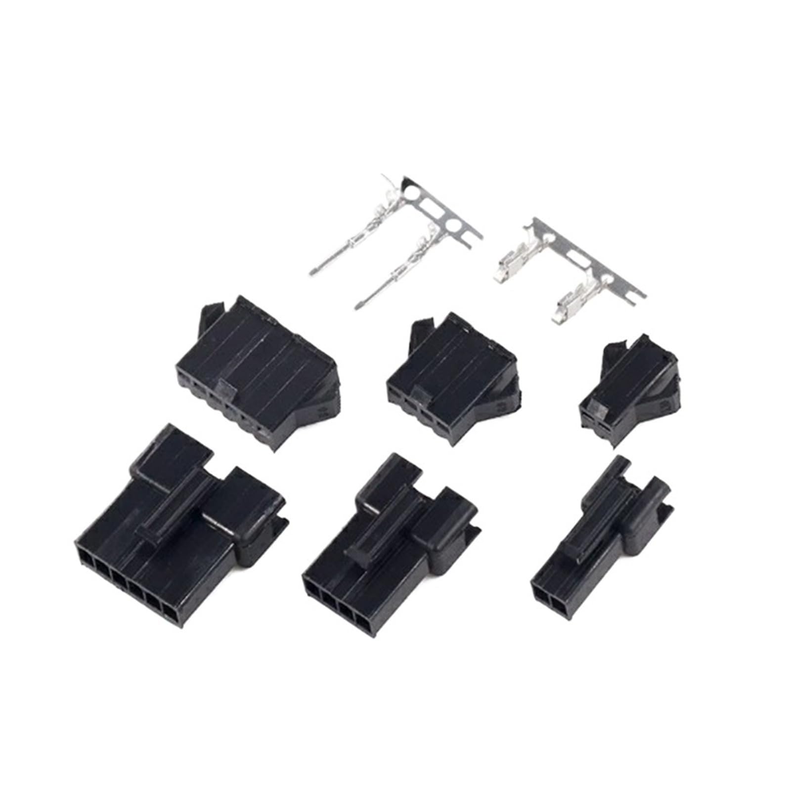 50 set SM2.54mm maschio e femmina connettore maschio e femmina connettore cavo terminale 2/3/4/5/6/7/8 pin(6p)