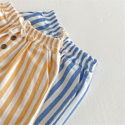 Shorts en coton lin pour bébé et enfant de 3 mois à 5 ans - 2