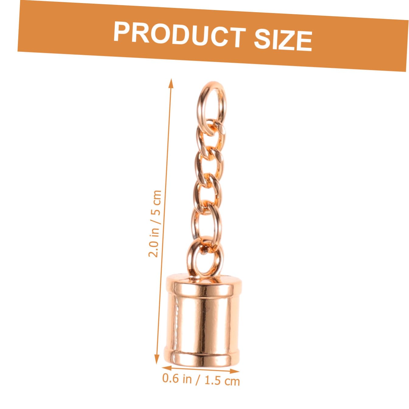 jojofuny 3 Set Coperchi Per Frange Materiali Professionali Per Creazione Gioielli Accessori Per Collane Bracciali E Fai Da Te Con Incluse 20 Pezzi*3