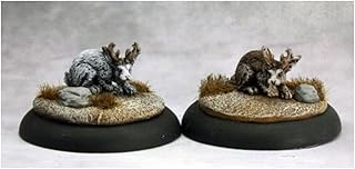 Reaper Jackalope (2) Savage Worlds Miniature