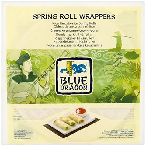 Blue Dragon Spring Roll Wrapper, 134g Cover