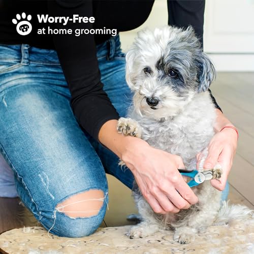 Image of Boshel Dog and Cat Nail Clipper with Safety Guard, Razor-Sharp Toenail Cutter with Nail File, Ideal for Smaller Pets