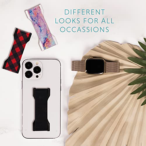 Lovehandle Pro Premium Phone Grip - Phone Strap - Magnetic Phone Mount And Kickstand For Smartphone And Tablet - Black #TOP5