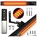 Climative Infrarot Heizstrahler Infrarotheizung 2500W RAY – Elektroheizung mit 9 Stufen, IP65 Terrassenheizer Outdoor, Heizstrahler Terrasse & Innenraum, Wandheizung, Fernbedienung & Timer, Schwarz