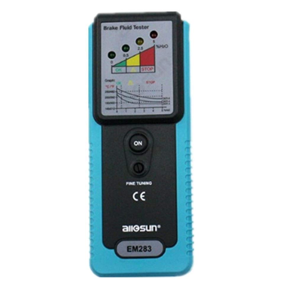 Auto Samochód Tester Tester Tester Hardheld Truck LED 180 Stope Pucker Budzer w brzęczu EM283 Dokładny pomiar