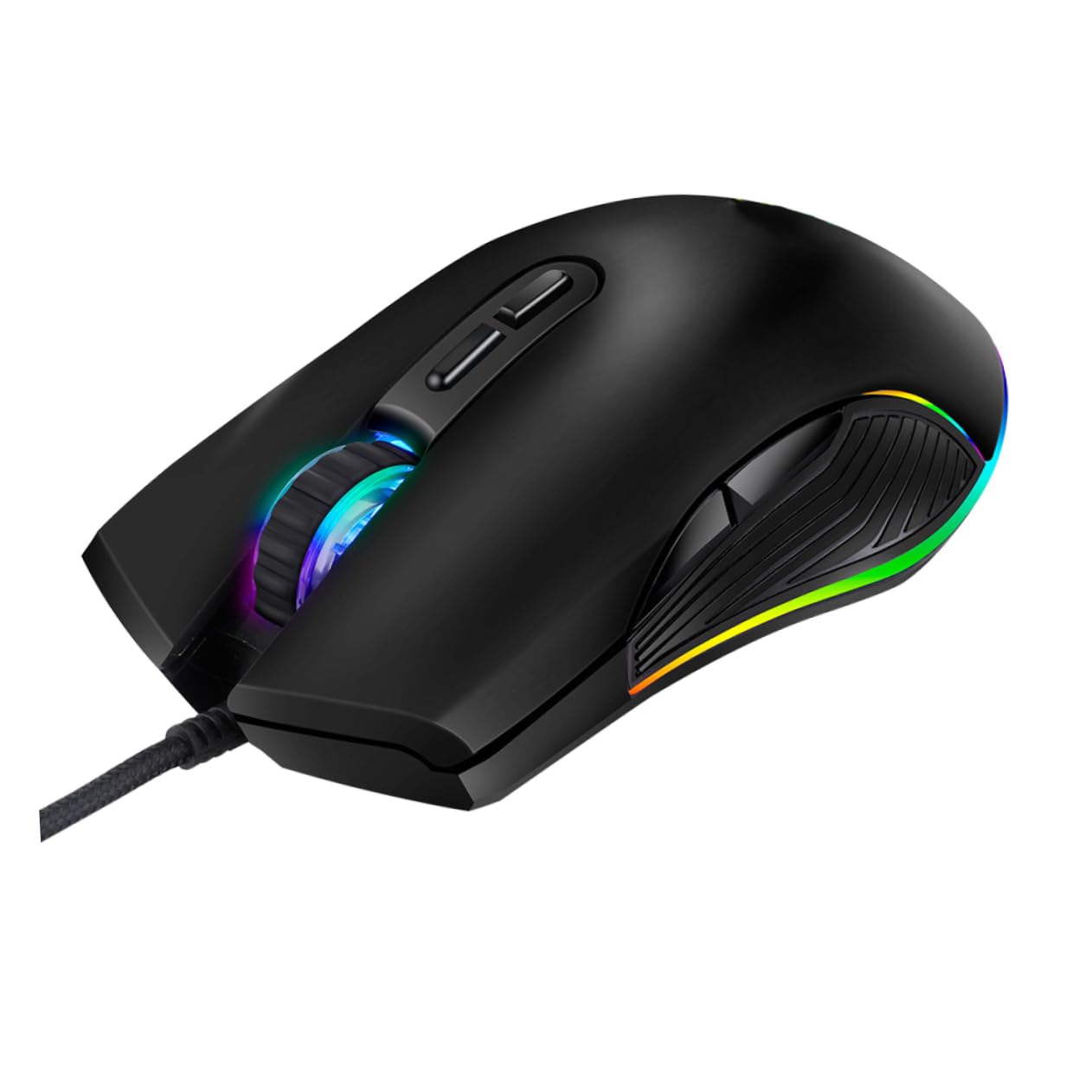 VILLCASE Mouse Gaming Type-c Cablato 7 Tasti Rgb 800/1200/1600/3200dpi