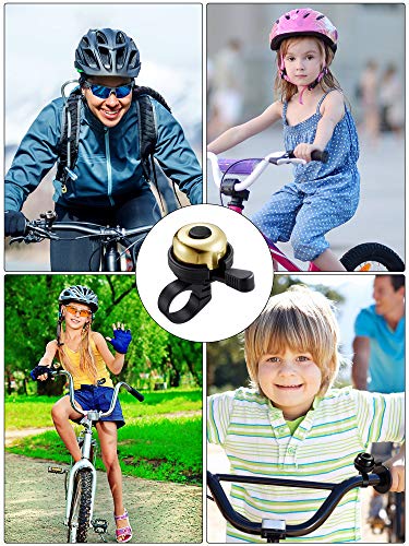 Mudder MUDDER-BICYCLE BEL-B001 6 Pcs Bike Bell Classic Aluminum Bicycle Bell Crisp Loud Clear Sound Mini Small Bike Bell Ring Safety Warning Accessories thumb #5