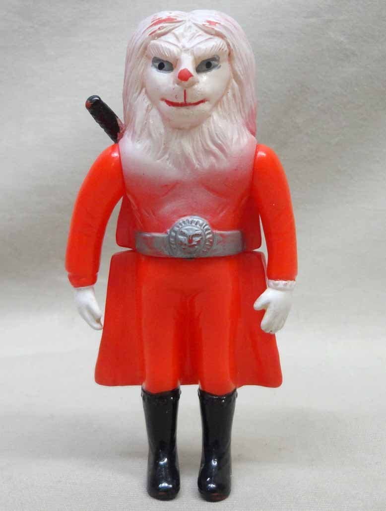 Amazon.co.jp: ブルマァク 快傑ライオン丸 ミニ ミドル ソフビ 当時物  