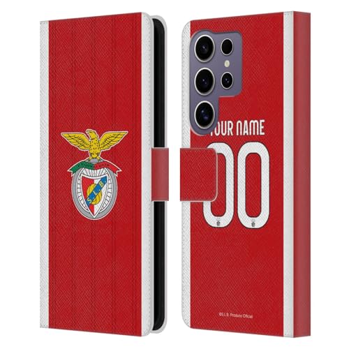 Coque Samsung S25 Ultra Benfica étui portefeuille en cuir personnalisé