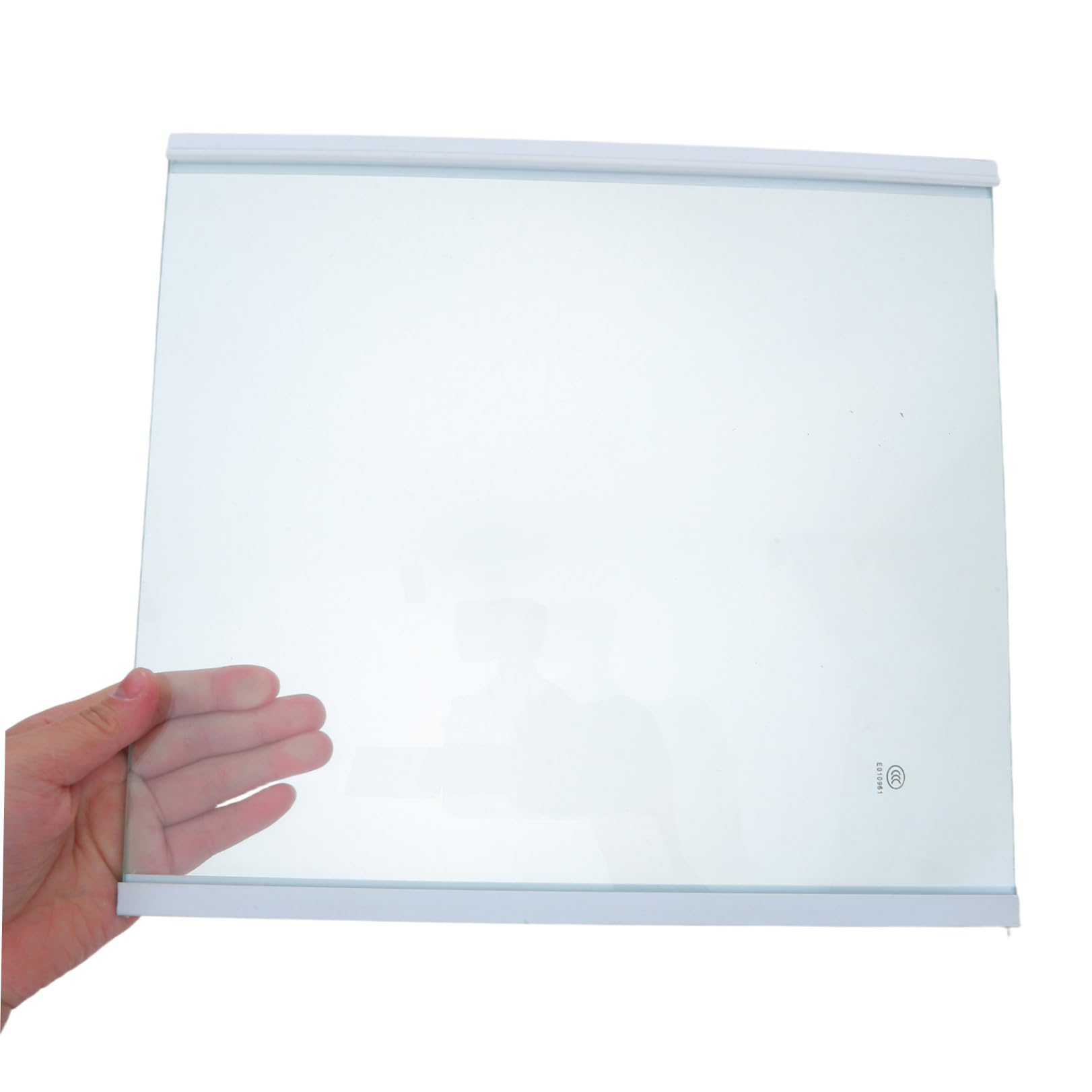 SHINEOFI Ripiano in Vetro Temperato per Frigorifero Divisorio Resistente e Facile da Pulire per Organizzare gli Spazi Interni del Frigo